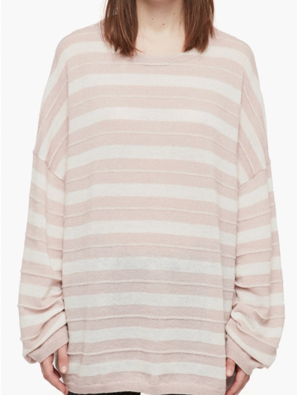 AllSaints Cassia Stripe Boat Neck Sweater